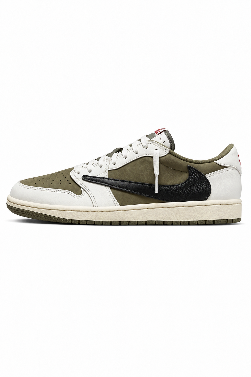Travis Olive + roze veters
