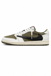 Travis Olive + roze veters